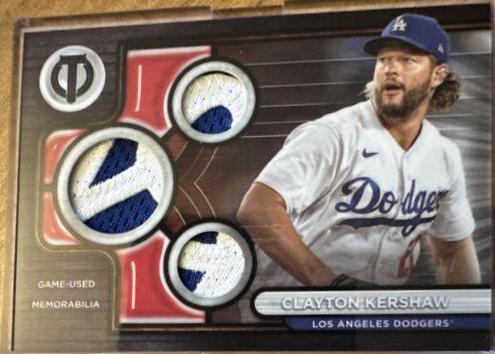 Clayton Kershaw [Black] #TTR-CK