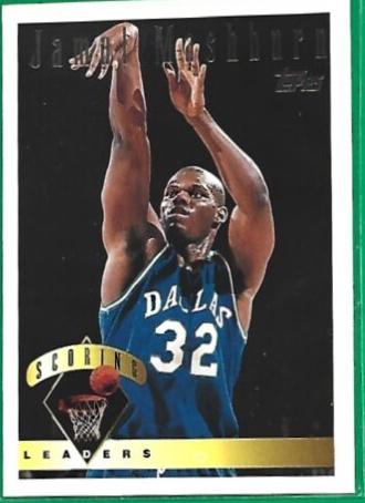 Jamal Mashburn #10 Basketball Cards 1995 Topps