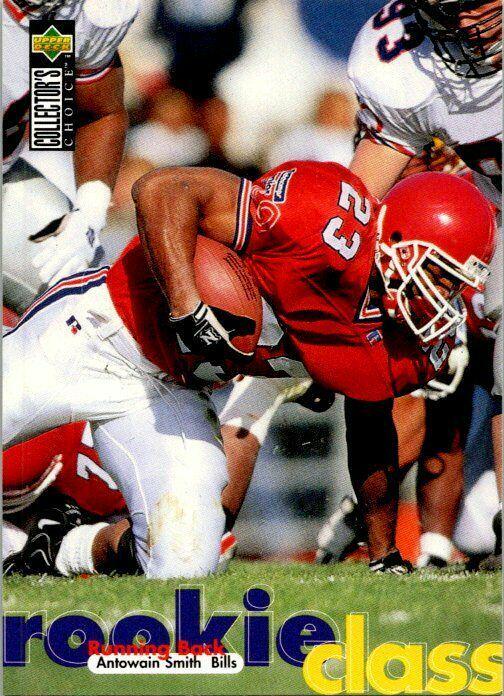 Antowain Smith #22 Football Cards 1997 Collector's Choice