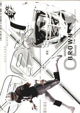 Tim Brown #42 Football Cards 2002 Spx