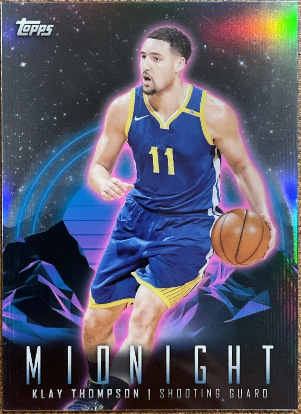 Klay Thompson #67 2023-24 Topps Midnight Basketball