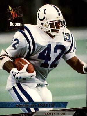 Roosevelt Potts #189 Football Cards 1993 Ultra