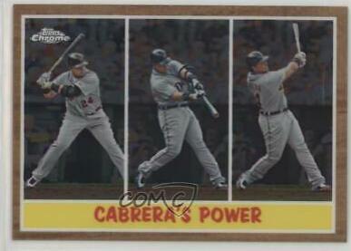 Miguel Cabrera #C108 Baseball Cards 2011 Topps Heritage Chrome