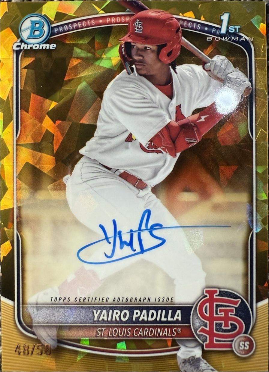 Yairo Padilla [Gold] #CPSA-YP