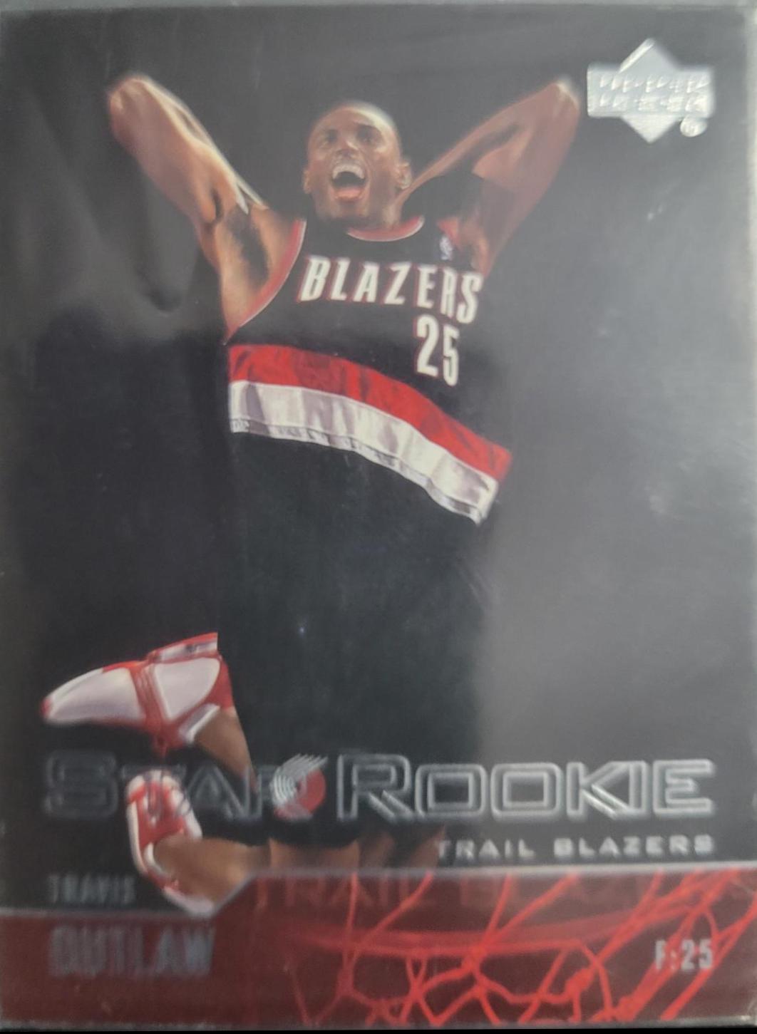 Travis Outlaw #323 Basketball Cards 2003 Upper Deck