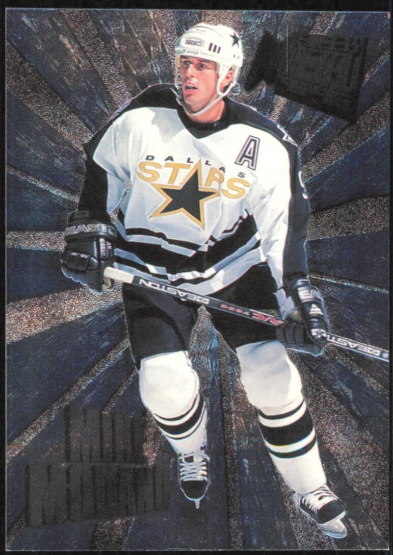 Mike Modano #10 Hockey Cards 1995 Fleer Metal Heavy