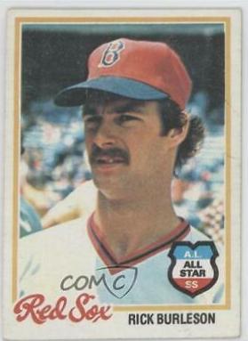 Rick Burleson #245 Baseball Cards 1978 Topps