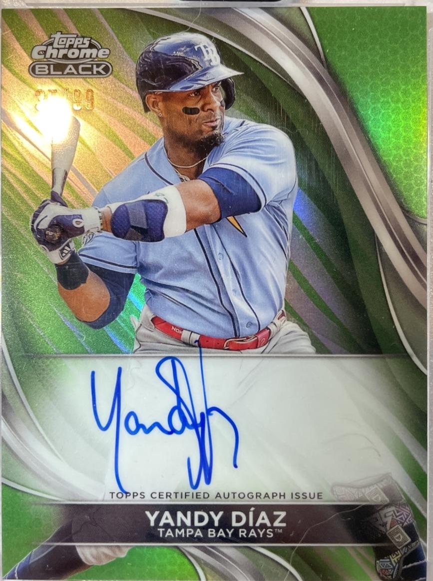 Yandy Diaz [Green Refractor] #CBA-YD