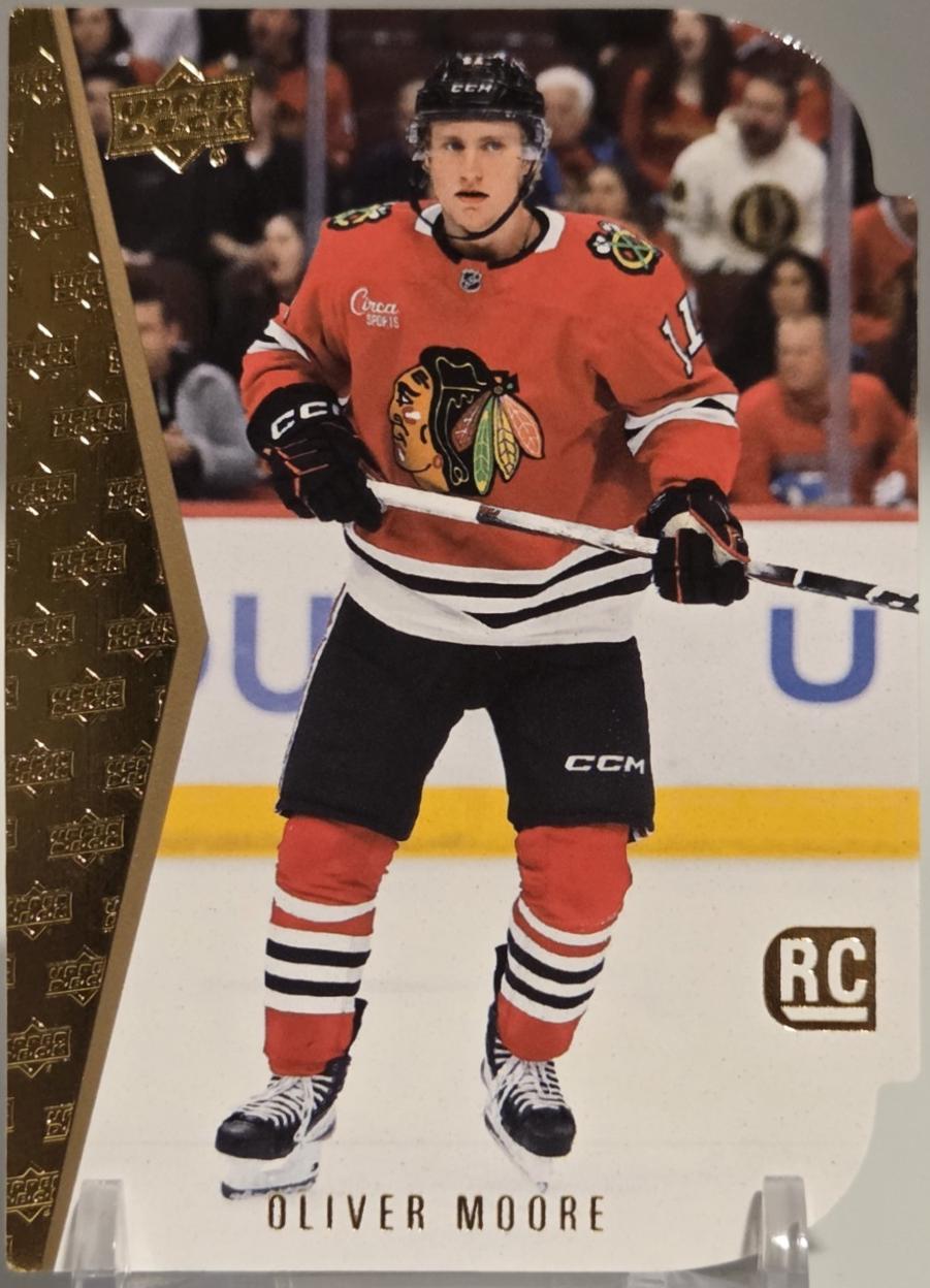 Oliver Moore #RTD-3 2025 Upper Deck 1994 Rookie Die Cut Hockey