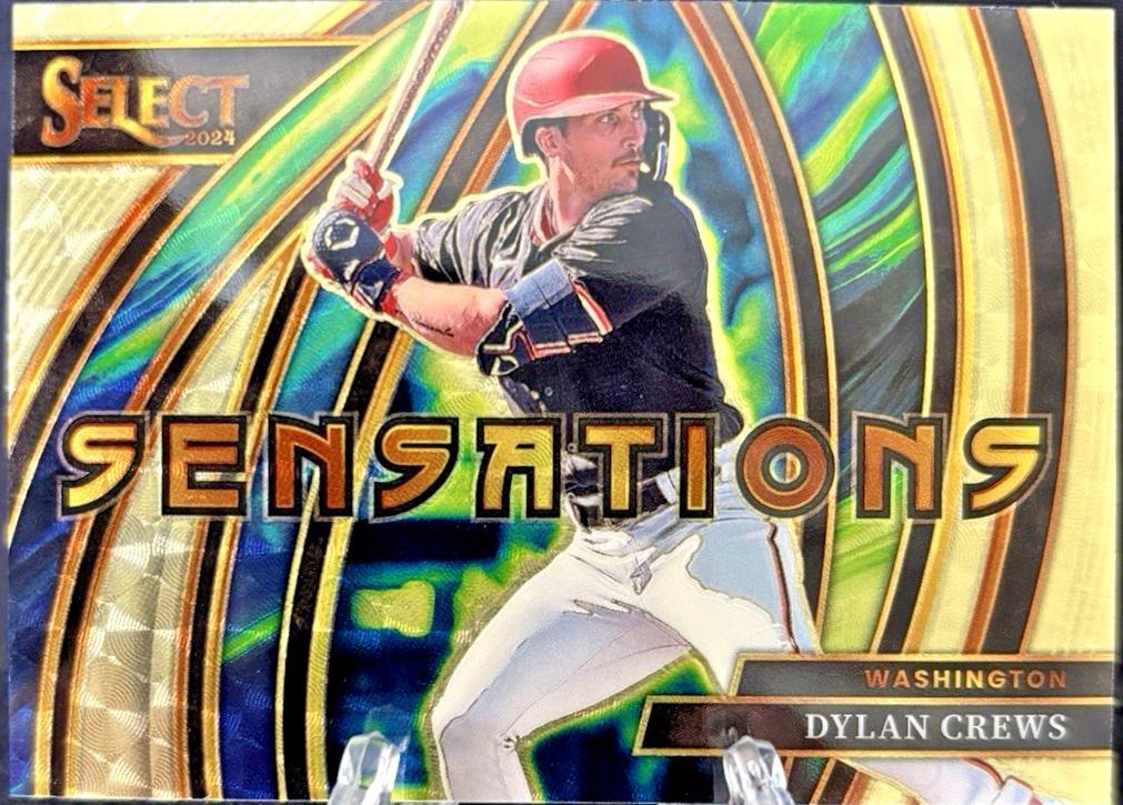 Dylan Crews [Gold Vinyl Prizm] #23