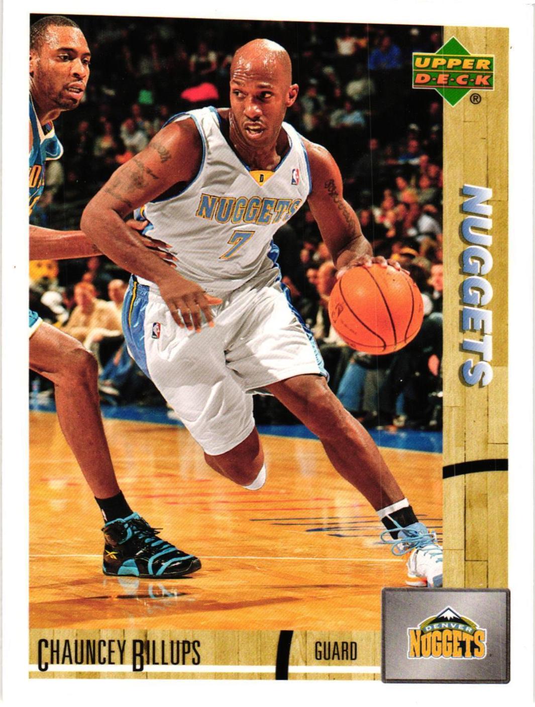 Chauncey Billups #38 Basketball Cards 2008 Upper Deck Lineage