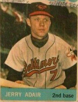 Jerry Adair #22 Baseball Cards 1964 Venezuela Topps