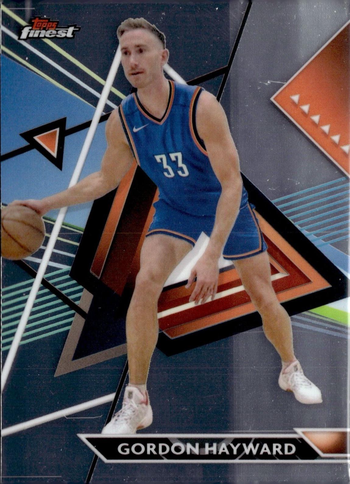 Gordon Hayward #107 2023 Topps Finest Basketball
