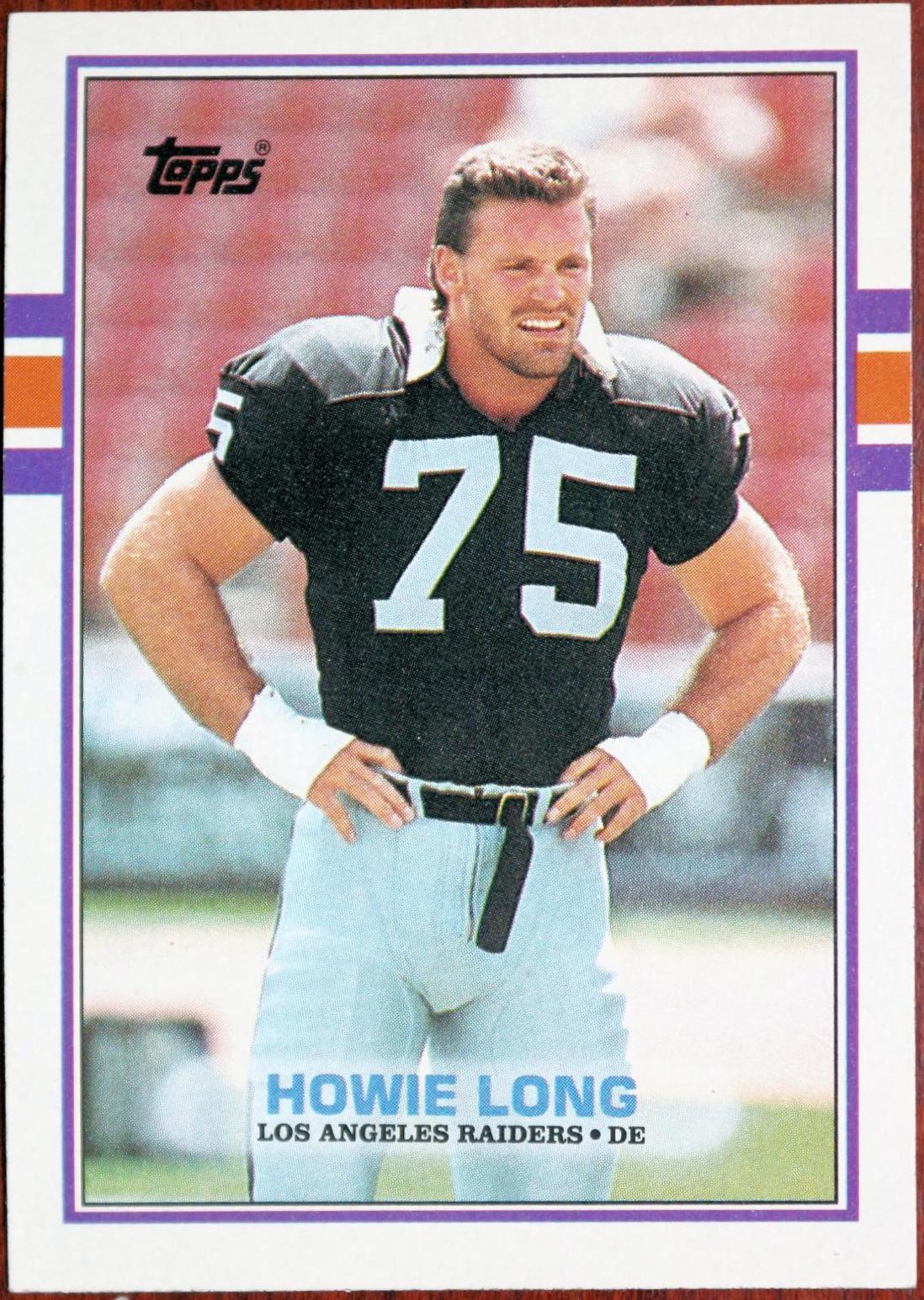 Howie Long #273 Football Cards 1989 Topps
