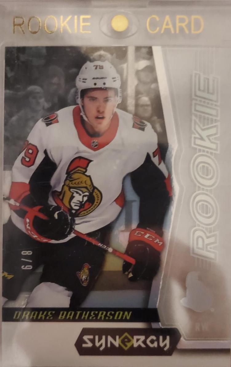 Drake Batherson #91 Hockey Cards 2018 Upper Deck Synergy