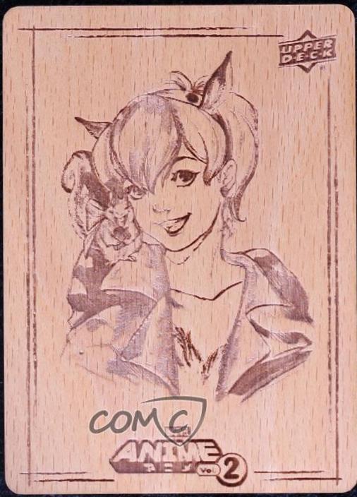 Squirrel Girl #WH-76 Marvel 2023 Upper Deck Anime Volume 2 Woodblock Echo