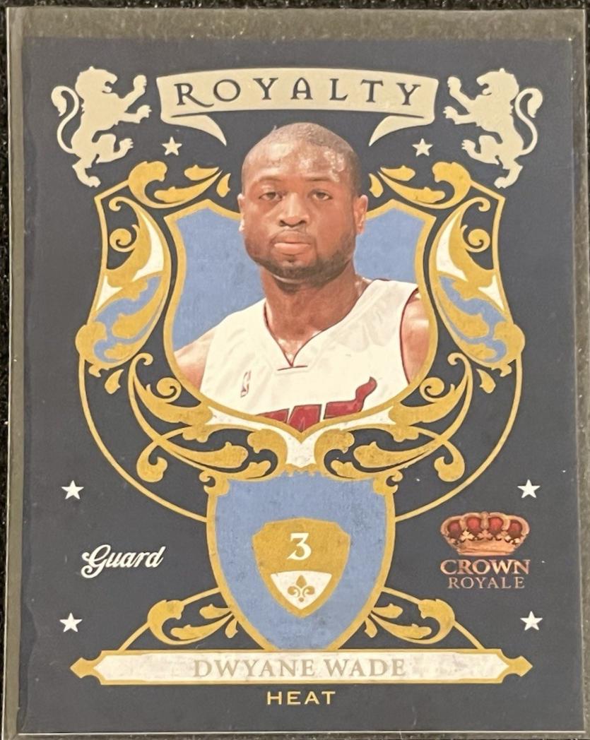 Dwyane Wade #3 Basketball Cards 2009 Panini Crown Royale Royalty