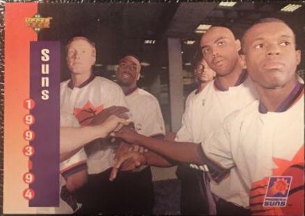 Phoenix Suns Schedule #230 Basketball Cards 1993 Upper Deck