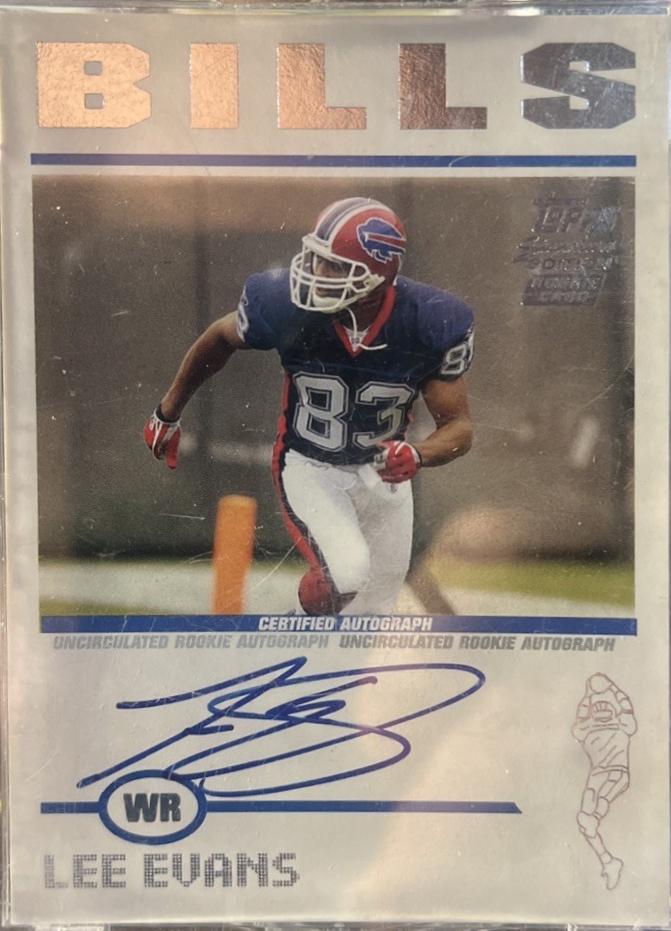 Lee Evans #78 2004 Topps Signature Edition Football