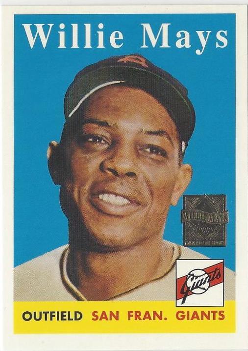 Willie Mays #10 Baseball Cards 1997 Topps Willie Mays