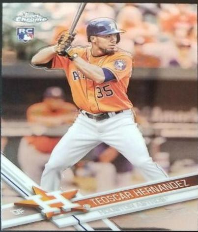 Teoscar Hernandez #116 Baseball Cards 2017 Topps Chrome
