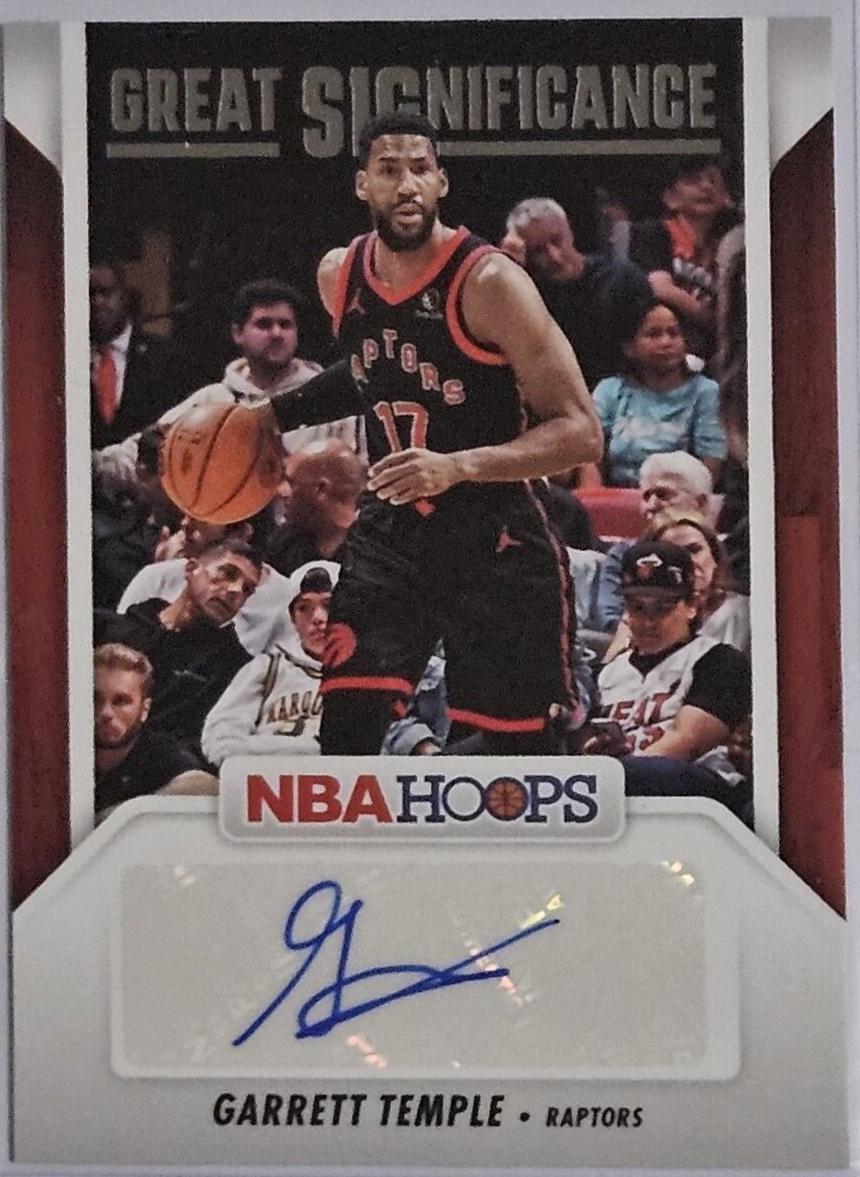 Garrett Temple #GS-GTR Basketball Cards 2024 Panini NBA Hoops Great SIGnificance