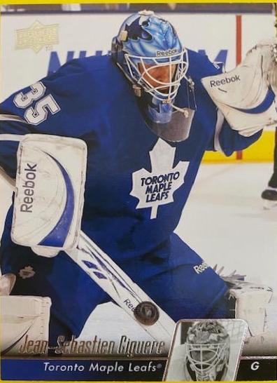 Jean-Sebastien Giguere #16 Hockey Cards 2010 Upper Deck