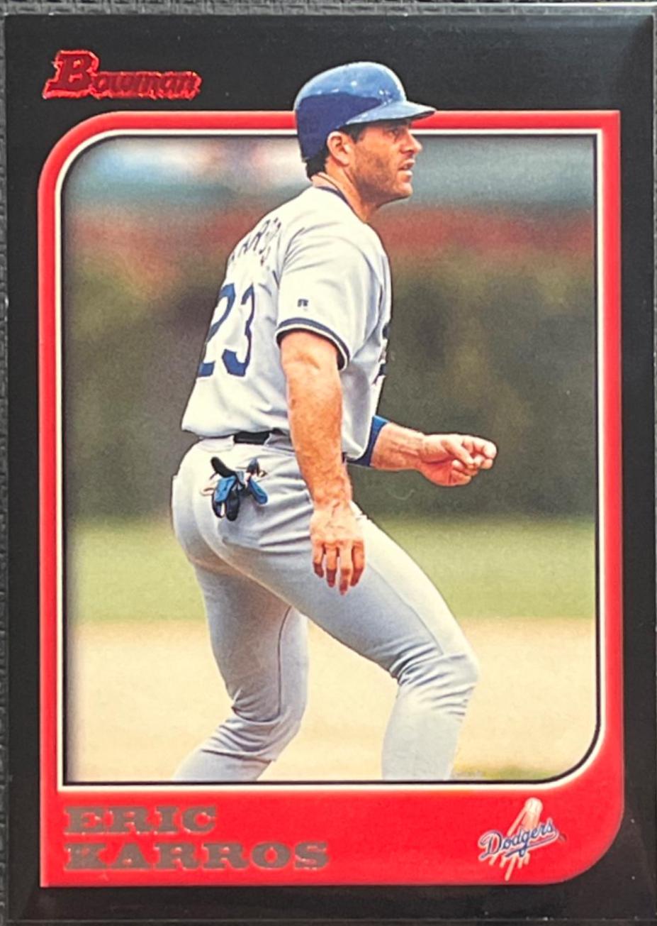 Eric Karros #25 Baseball Cards 1997 Bowman