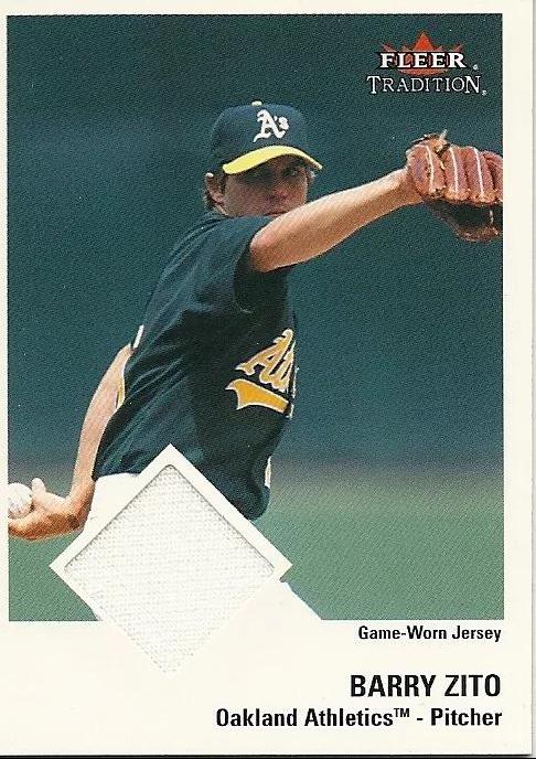 Barry Zito Baseball Cards 2003 Fleer Tradition