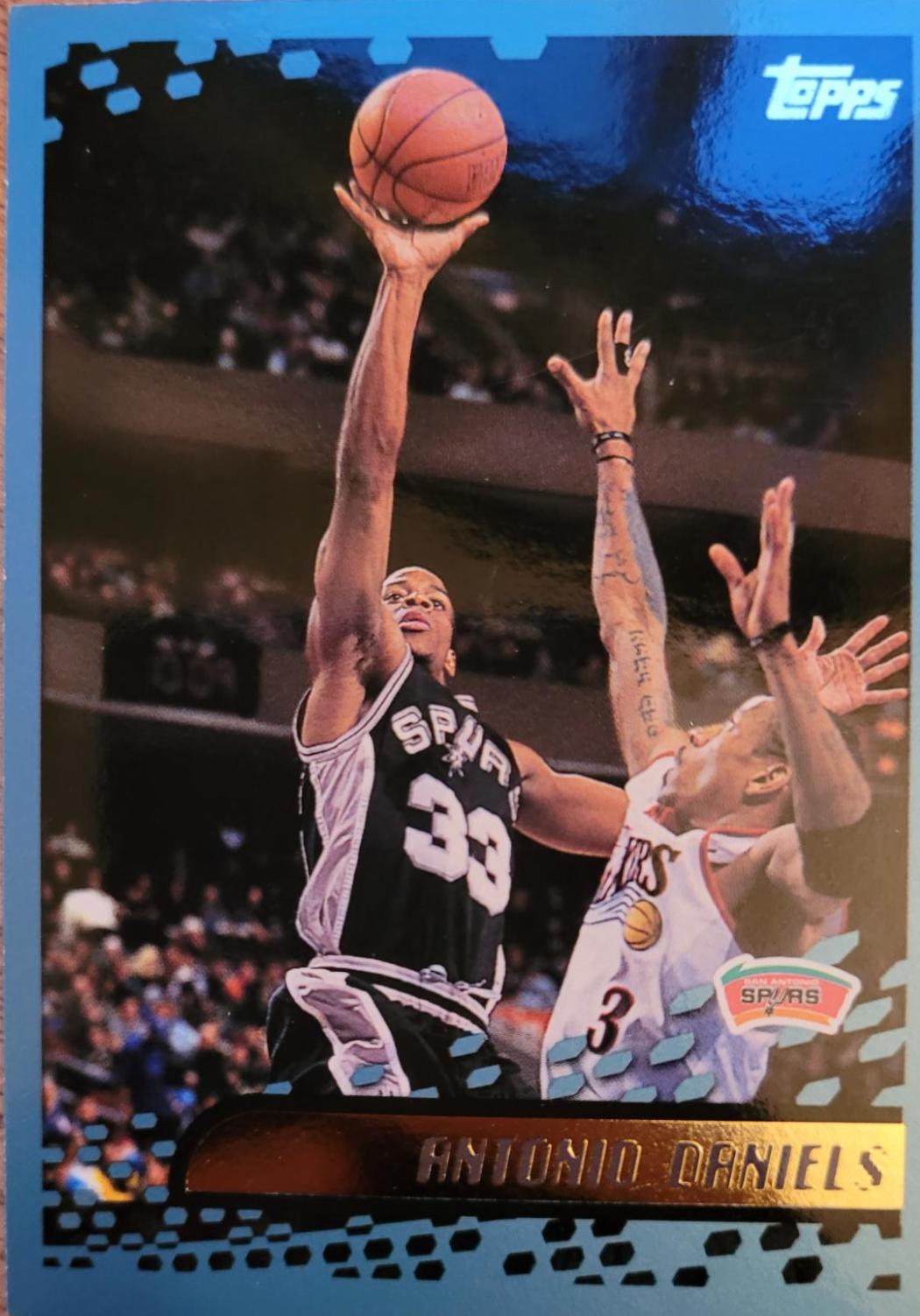 Antonio Daniels #6 Basketball Cards 2001 Topps