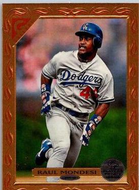 Raul Mondesi #91 Baseball Cards 1997 Topps Gallery