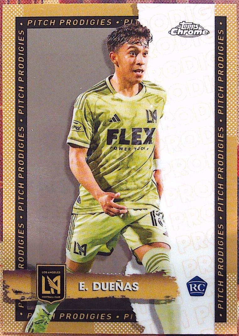 Erik Duenas #74 Soccer Cards 2024 Topps Chrome MLS
