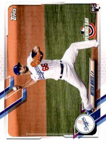 Mitch White #12 Baseball Cards 2021 Topps Opening Day
