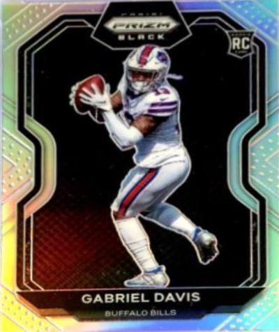 Gabriel Davis #PB-23 Football Cards 2020 Panini Chronicles Prizm Black