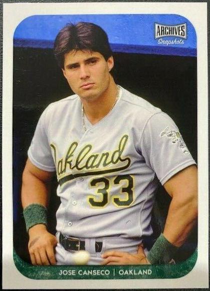 Jose Canseco #AS-JC 2018 Topps Archives Snapshots Baseball