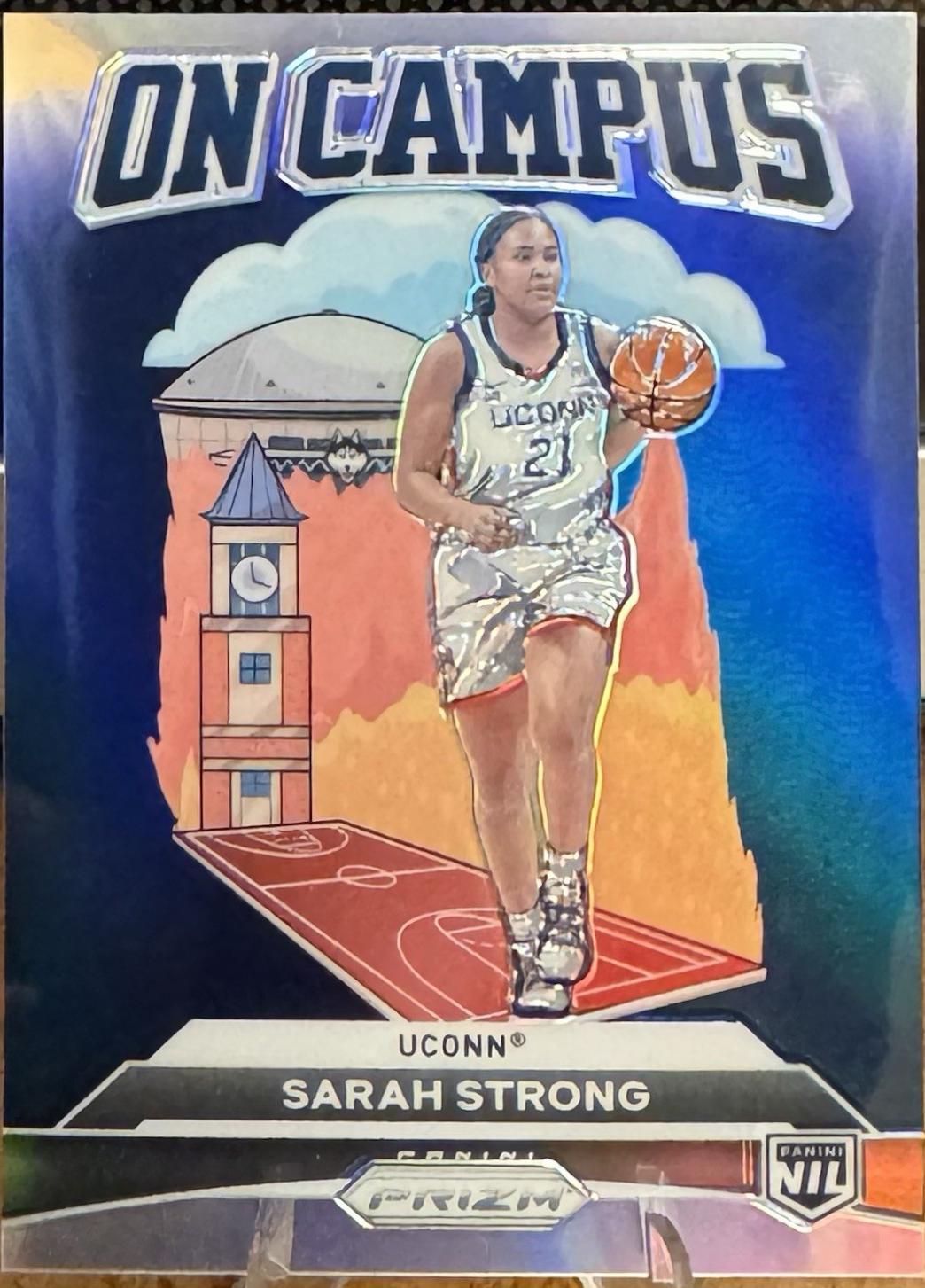 Sarah Strong #OC-2 2024 Panini Uconn Prizm On Campus Ssp Basketball