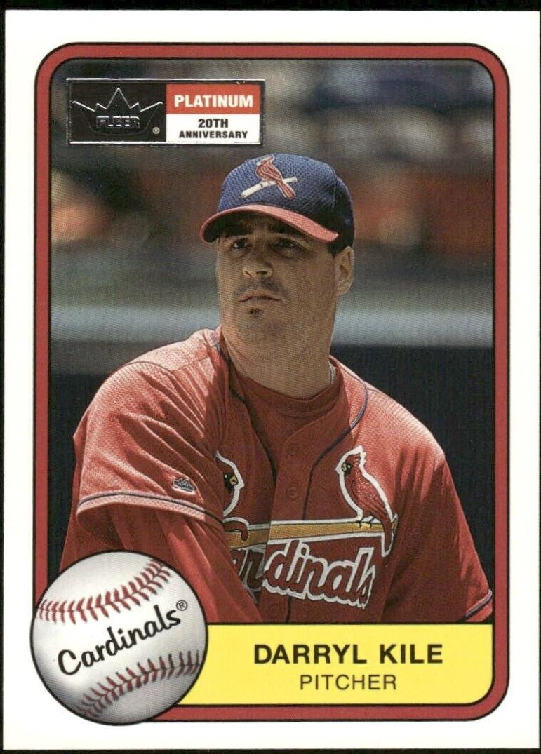 Darryl Kile #15 Baseball Cards 2001 Fleer Platinum