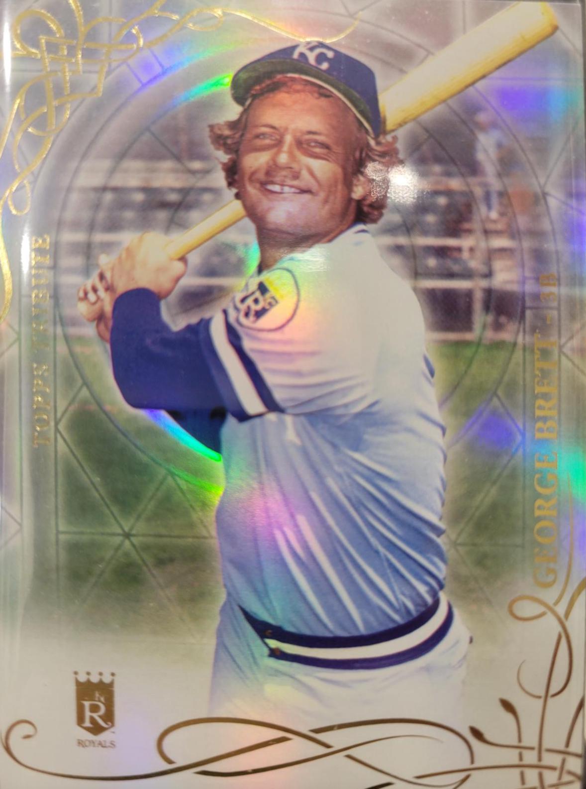 George Brett #86 Baseball Cards 2015 Topps Tribute