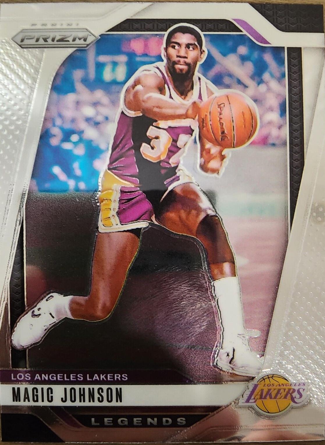 Magic Johnson #294 Basketball Cards 2024 Panini Prizm
