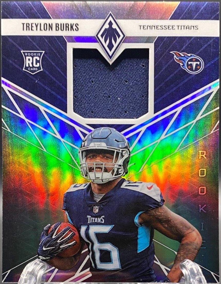 Treylon Burks #RME-12 Football Cards 2022 Panini Phoenix Rookie Memorabilia