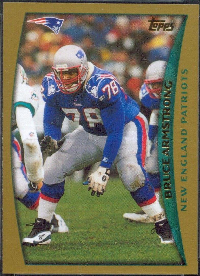 Bruce Armstrong #4 Football Cards 1998 Topps