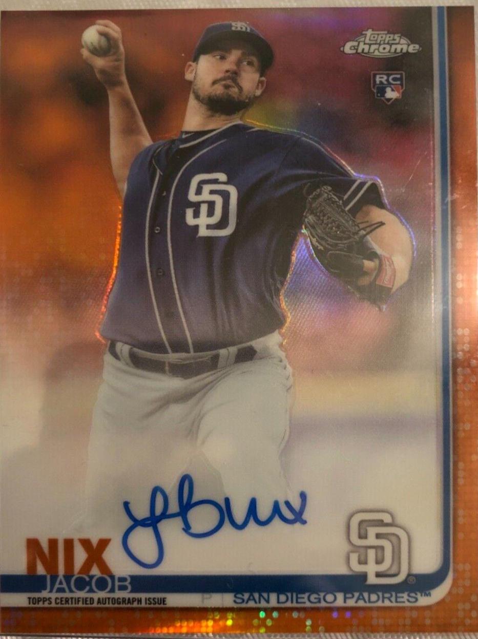Jacob Nix [Orange Refractor] #RA-JN