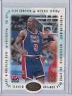 Michael Jordan #M4 Basketball Cards 1996 Upper Deck USA Michael Jordan American Made
