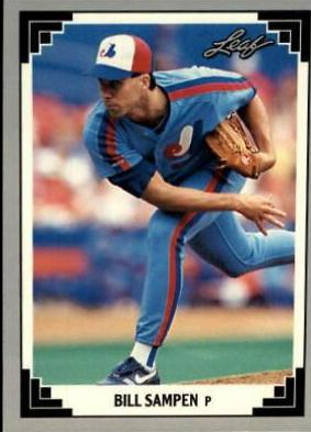 Bill Sampen #318 Baseball Cards 1991 Leaf