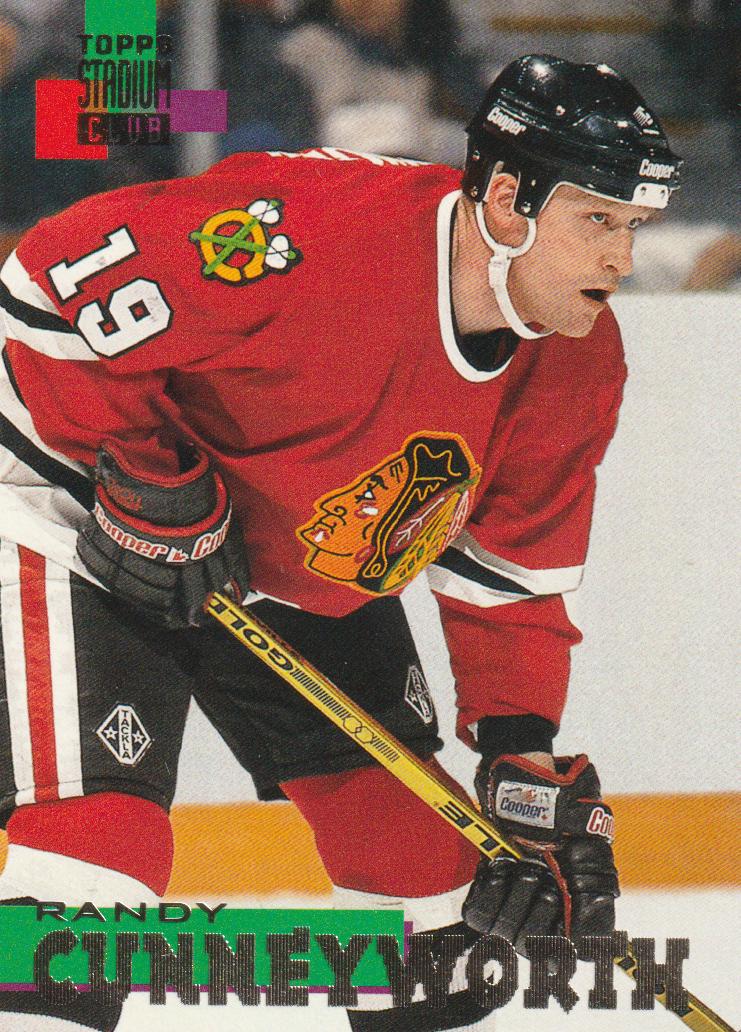 Randy Cunneyworth #38 Hockey Cards 1994 Stadium Club