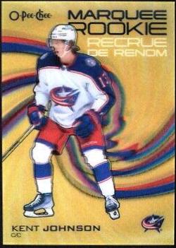 Kent Johnson #3D-KJ Hockey Cards 2022 O Pee Chee 3D Marquee Rookies