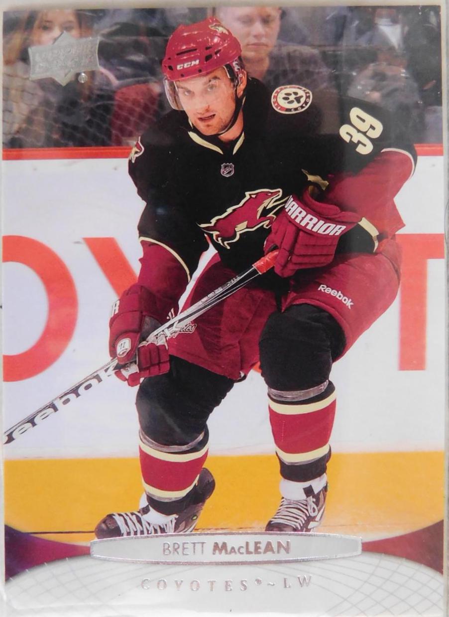Brett MacLean #56 Hockey Cards 2011 Upper Deck