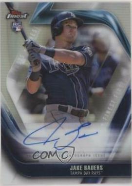 Jake Bauers #FFA-JB Baseball Cards 2019 Topps Finest Firsts Autographs