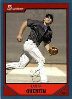 Carlos Quentin #12 Baseball Cards 2007 Bowman