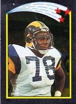 Carl Banks / Jackie Slater , VAR- Jim Kelly Back #132 / 152